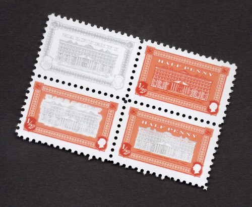 Block owlswick halfpenny - x4,