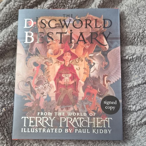 Discworld bestiary signed paul - bestiary,