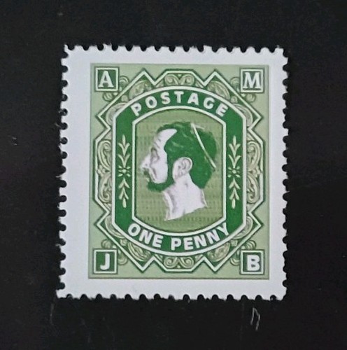 Discworld stamps green initial - discworld,