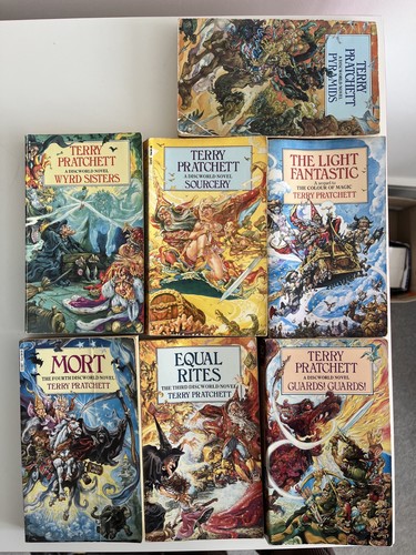 Discworld books collection 7 - discworld,