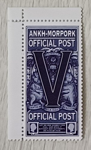 Discworld stamps vetinari - vetinari, pain