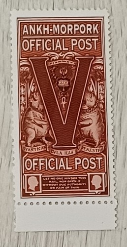 Discworld stamps vetinari - discworld,