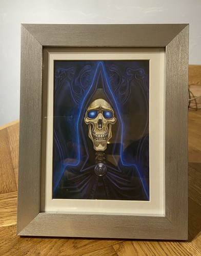 Death framed terry - death,